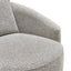Kira Swivel Arm Chair - Speckle Brown