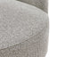 Kira Swivel Arm Chair - Speckle Brown