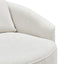 Kira Swivel Arm Chair - Speckle Ecru