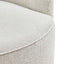 Kira Swivel Arm Chair - Speckle Ecru