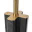 Munich Marble Table Lamp - Charcoal