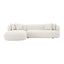 Greenwich Modular 3 Seater Sofa w Left Chaise - Off White