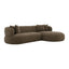 Greenwich Modular 3 Seater Sofa w Right Chaise - Espresso