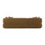Greenwich Modular 3 Seater Sofa w Left Chaise - Chestnut