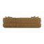 Greenwich Modular 3 Seater Sofa w Right Chaise - Chestnut
