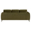 Mosman 3 Seater Sofa - Olive Velvet