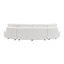 Oriel Modular 5 Seater Sofa - White Chenille