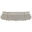 Oriel Modular 5 Seater Sofa - Speckle Brown Boucle