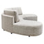 Oriel Modular 5 Seater Sofa - Speckle Brown Boucle