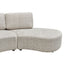 Oriel Modular 5 Seater Sofa - Speckle Brown Boucle
