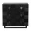 Alton 96cm 3 Drawer Chest -  Black