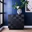 Alton 96cm 3 Drawer Chest -  Black