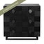 Alton 96cm 3 Drawer Chest -  Black