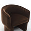 Avenue Arm Chair - Chocolate Velvet