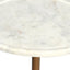 Solada Marble Cocktail Table - Large White