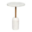 Solada Marble Cocktail Table - Small White