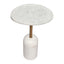 Solada Marble Cocktail Table - Small White