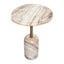 Solada Marble Cocktail Table - Small Natural