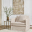 Palm Beach Slip Cover Arm Chair - Natural Linen