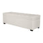 Soho Storage Bench Ottoman - Ecru