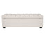 Soho Storage Bench Ottoman - Ecru