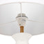 Camille Table Drum Shade - White