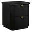 Lina Bedside Table - Black