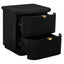 Lina Bedside Table - Black