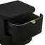 Lina Bedside Table - Black