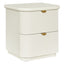 Lina Bedside Table - Ivory
