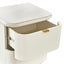 Lina Bedside Table - Ivory