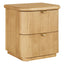 Lina Bedside Table - Natural Oak