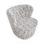 Alberta Swivel Chair - Ivory Weave