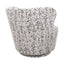 Alberta Swivel Chair - Charcoal Jacquard