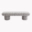 Eleanor Bench Ottoman - Charcoal Jacquard