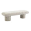 Eleanor Bench Ottoman - Oyster Jacquard