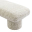 Eleanor Bench Ottoman - Oyster Jacquard