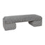 Cairo Bench Ottoman - Houndstooth