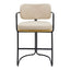 Charly Kitchen Stool - Beige Vegan Leather