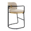 Charly Kitchen Stool - Beige Vegan Leather