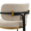 Charly Kitchen Stool - Beige Vegan Leather