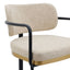 Charly Kitchen Stool - Beige Vegan Leather