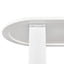 Brunella Oval Dining Table - 2.4m White