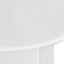 Brunella Oval Dining Table - 2.4m White