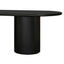 Brunella Oval Dining Table - 2.4m Black