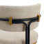 Charly Dining Chair - Beige Vegan Leather