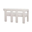 Lorenzo 2 Seater Sofa Bench - Ivory Boucle