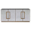 Mira Mirrored Buffet - Antique Gold