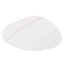 Solstice Ivory Cloud Marble Coffee Table - Small Oak