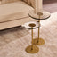 Walker Side Table - Large Gold